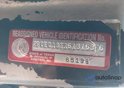 2005 Chevrolet Silverado 1500 Ls из США, поврежденный, VIN 2GCEC13T151315376